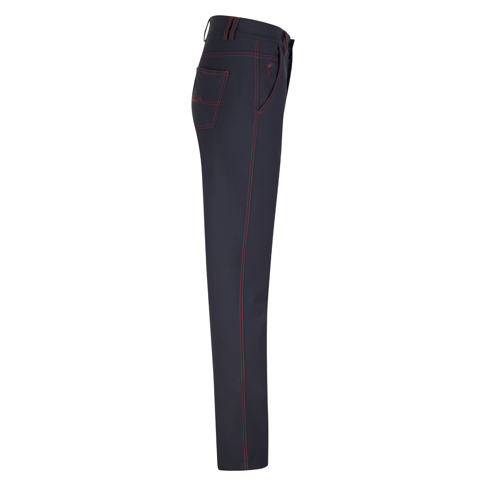 Wasserabweisende Slim Fit Golf Hose für Damen in Jeans Optik
