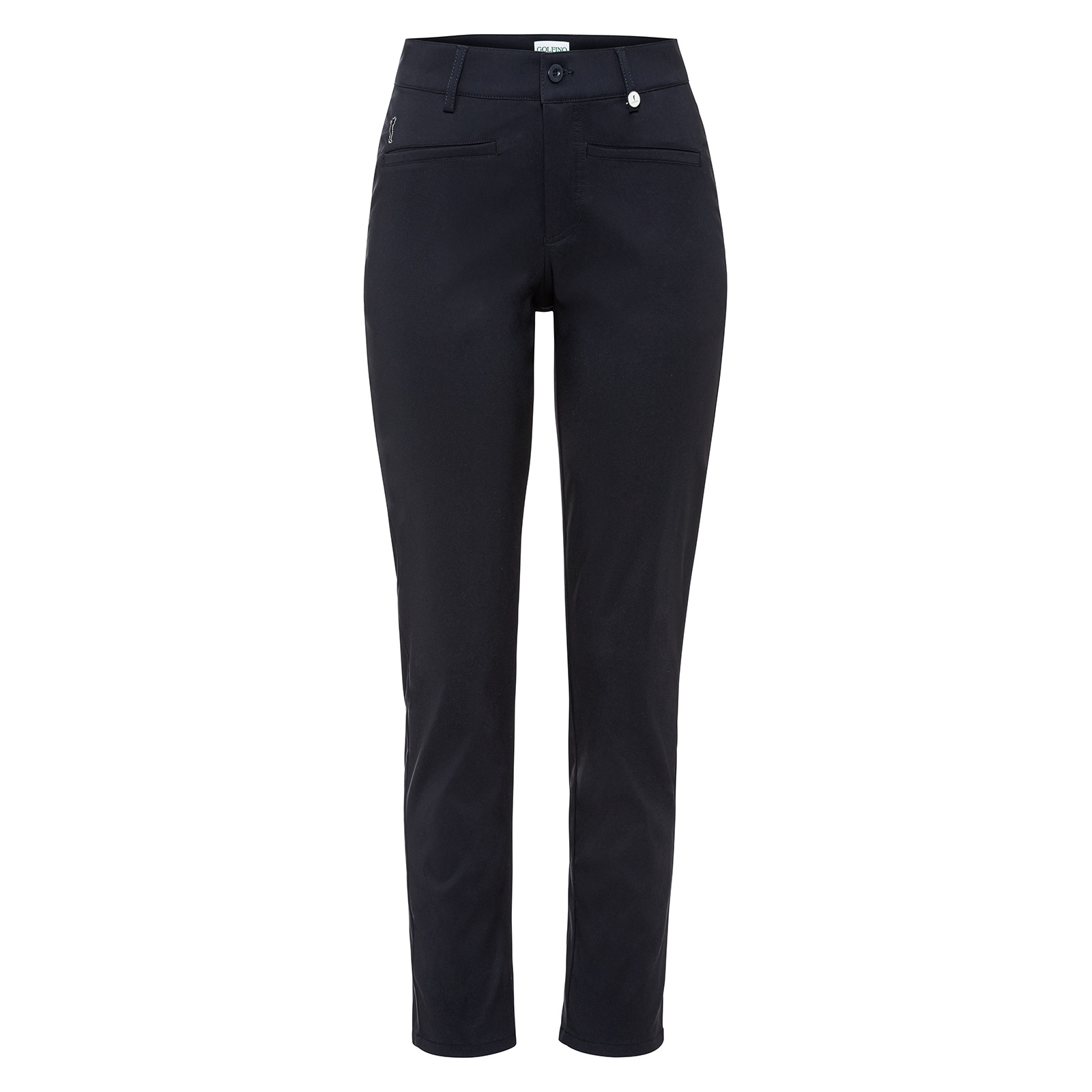 Sporty ladies' stretch 7/8 trousers