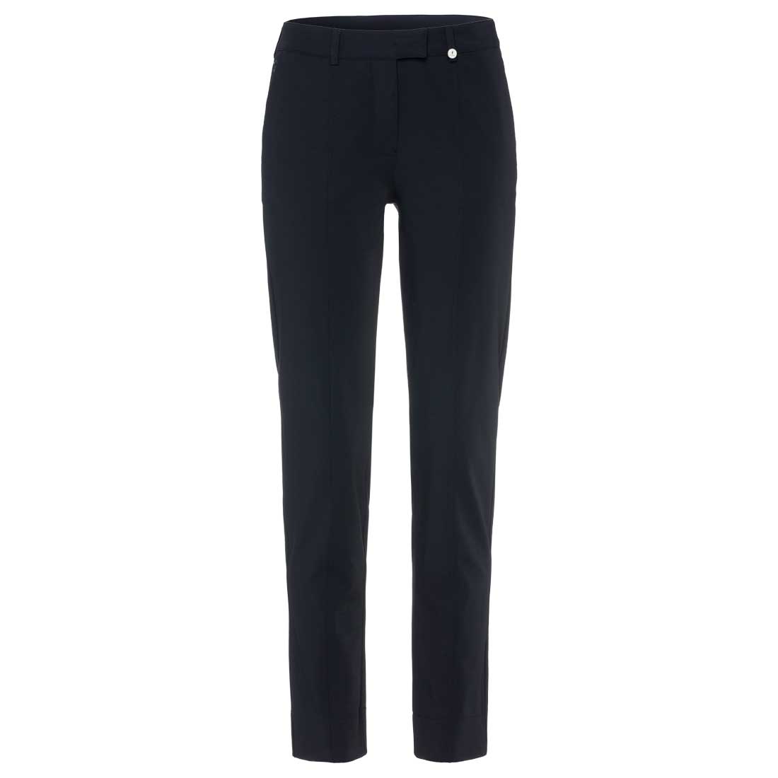 Ladies' stretch golf trousers made from finest cotton blend in slim fit