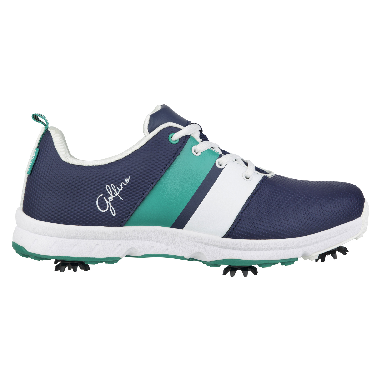 Ladies' waterproof golf shoes with spikes