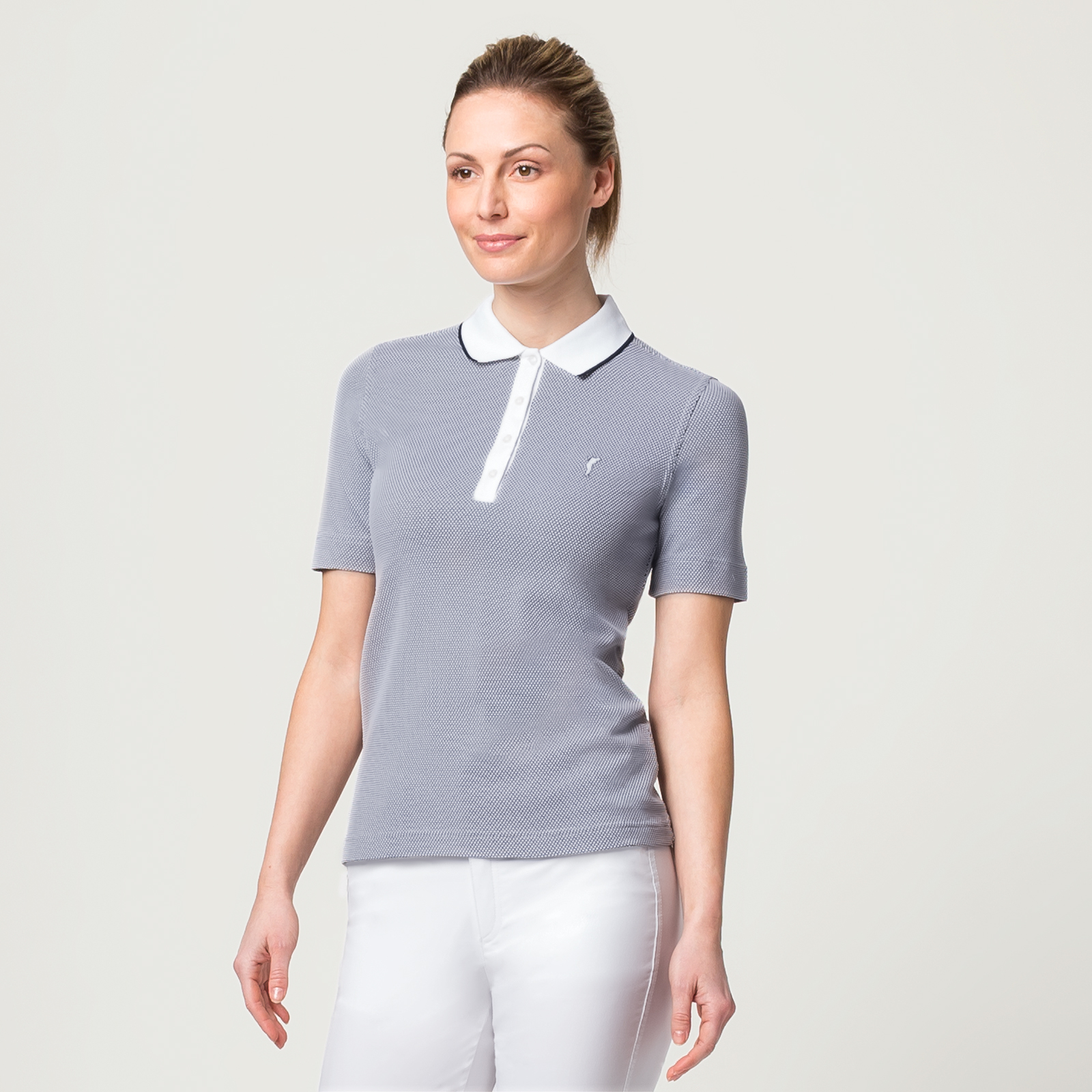 Ladies' moisture-regulating polo shirt