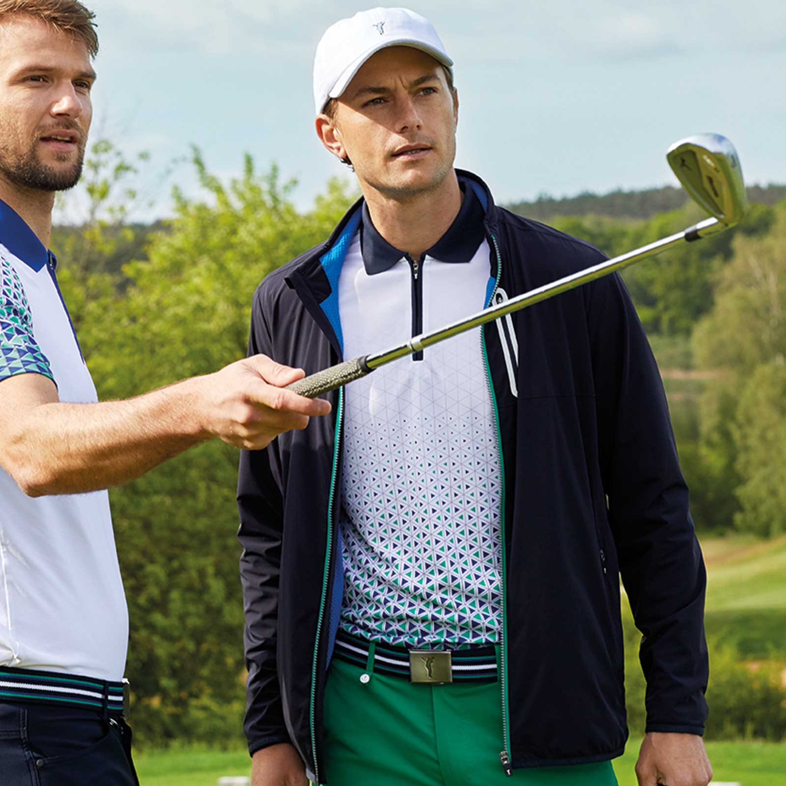 Herren Golfjacke mit Stretch Komfort in Pro-Look und Comfortable Fit