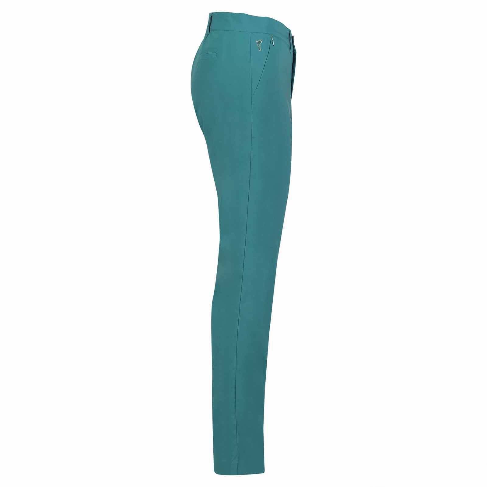 Dame-7/8-golfbukser med solbeskyttelse af Sofileta® materiale i slim fit