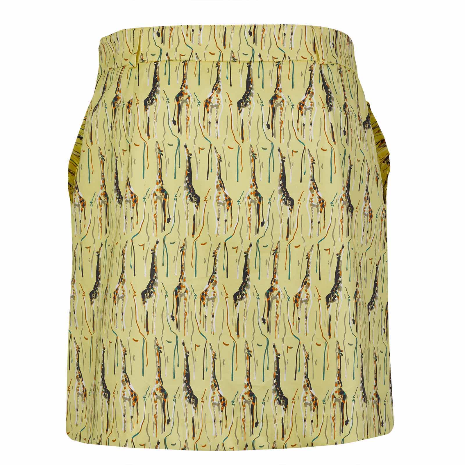 Falda pantalón de golf para mujer de un cómodo tejido elástico a partir de mezcla de algodón y longitud media