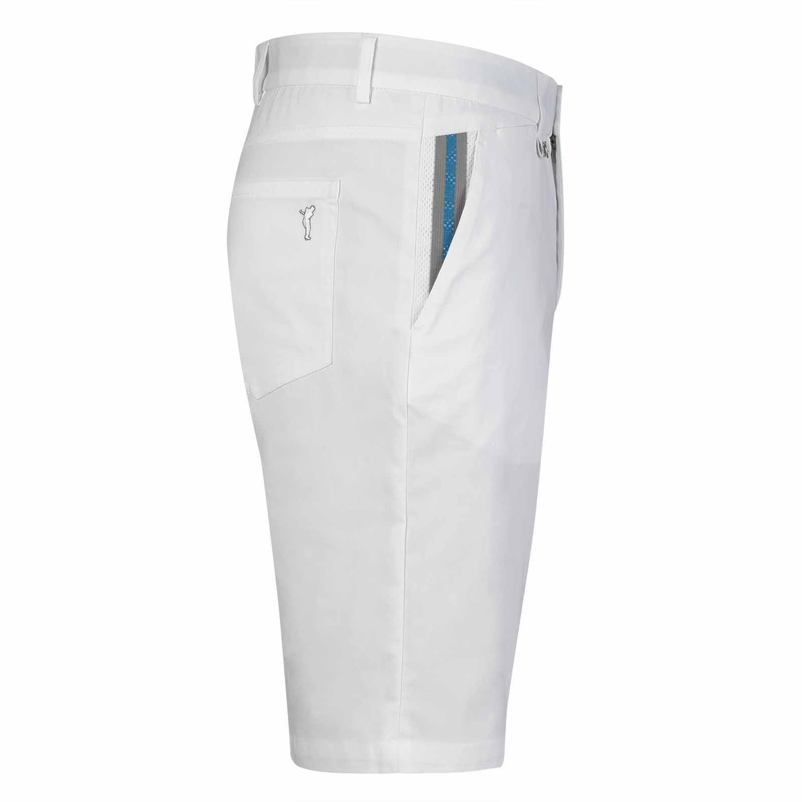 Herren Golf Bermuda mit Sonnenschutz und Stretch Komfort aus Baumwoll-Mix