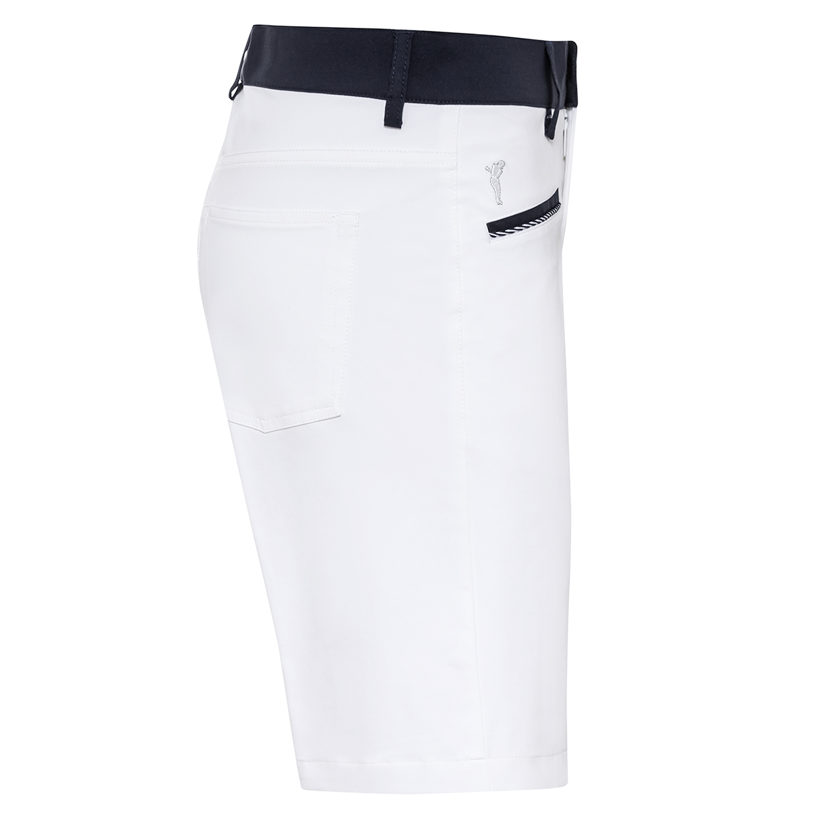 Dame-golfbermudashorts med ekstra stretchkomfort af eksklusiv bomuldsblanding