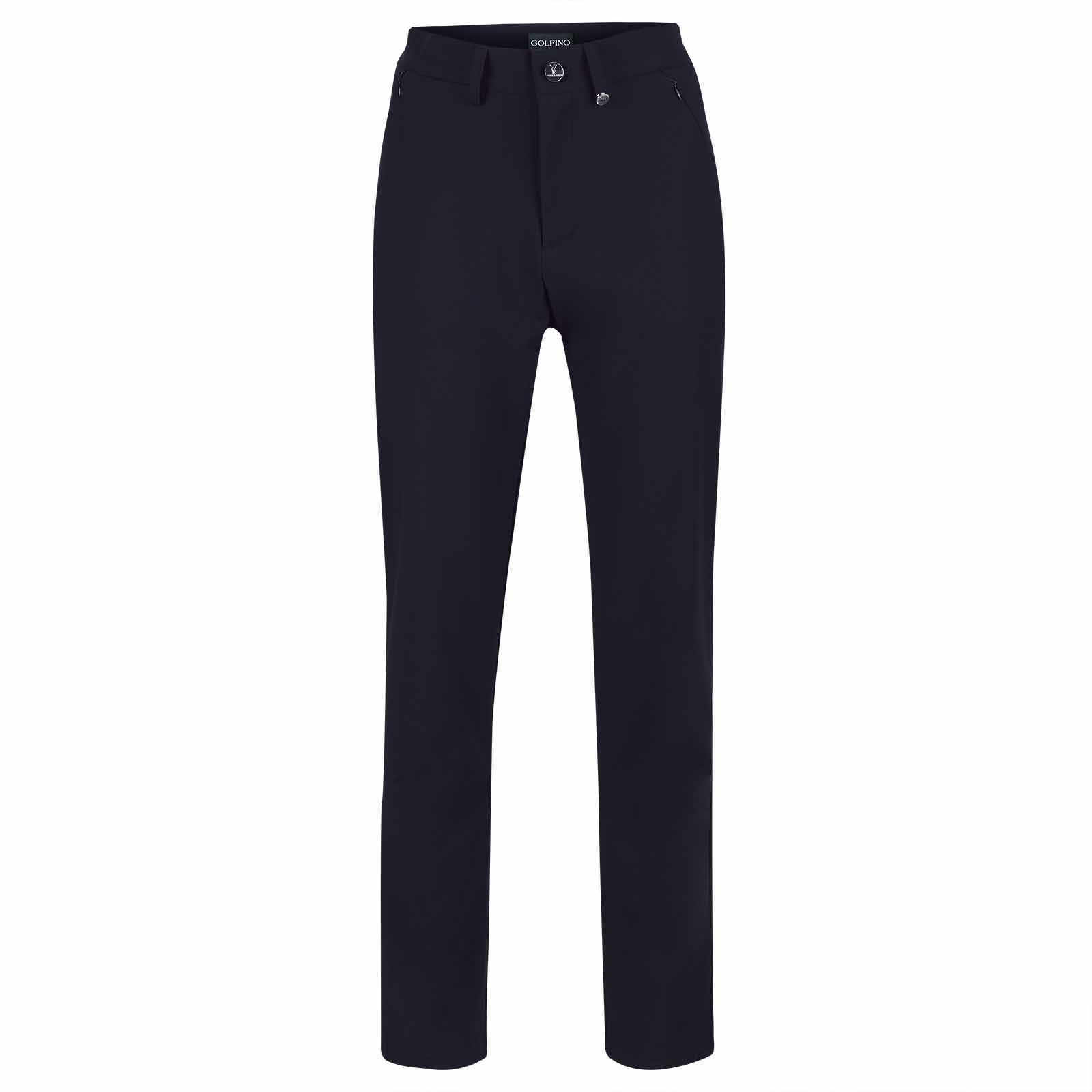 Ladies' 7/8 golf pants, quick-drying, made from lightweight stretch material