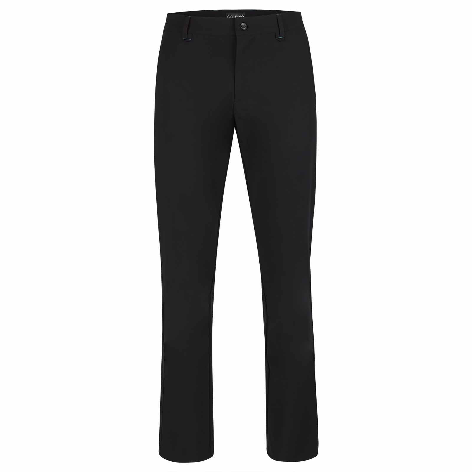 Men's golf pants with extra stretch comfort in slim fit