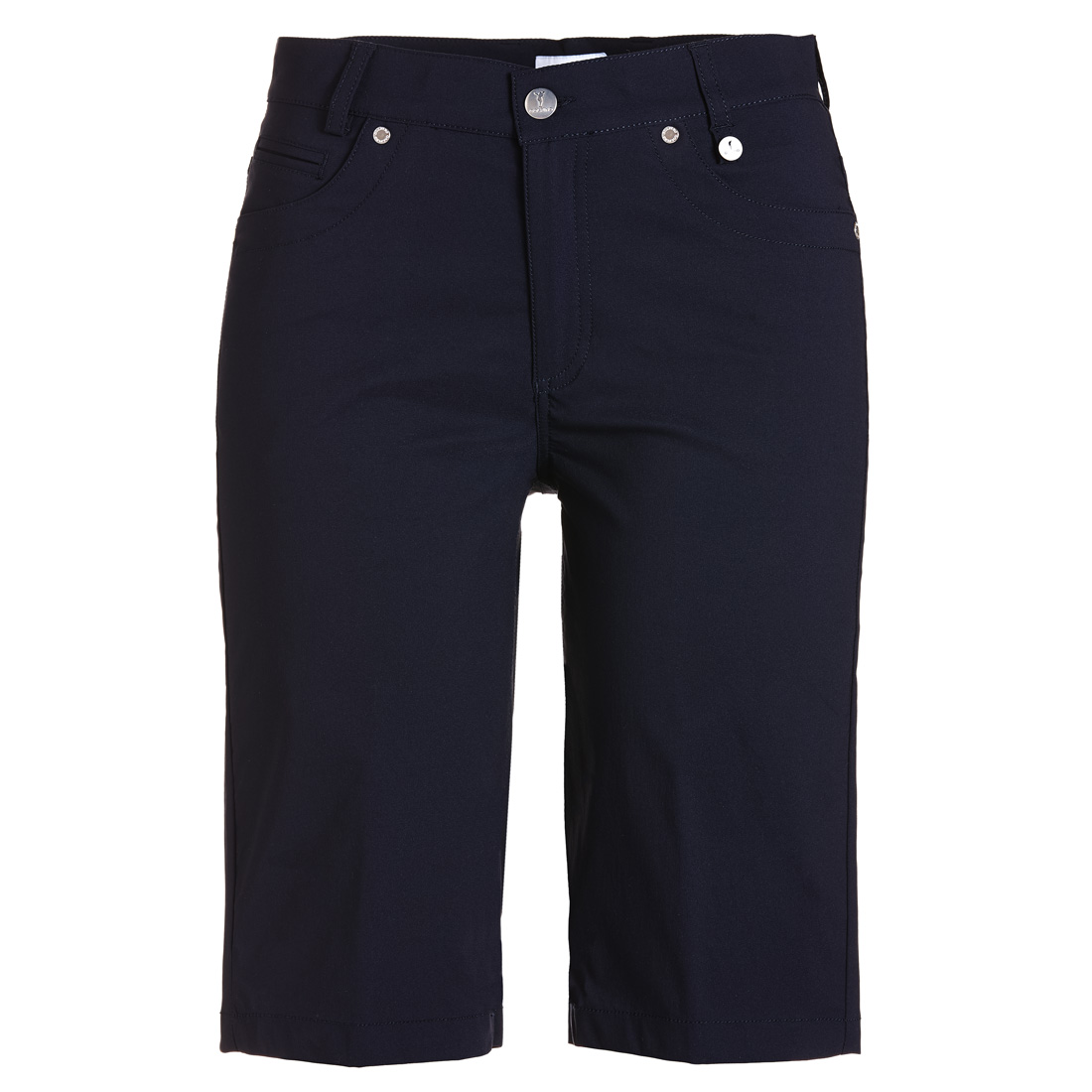 Airy ladies' five-pocket golf Bermuda shorts 