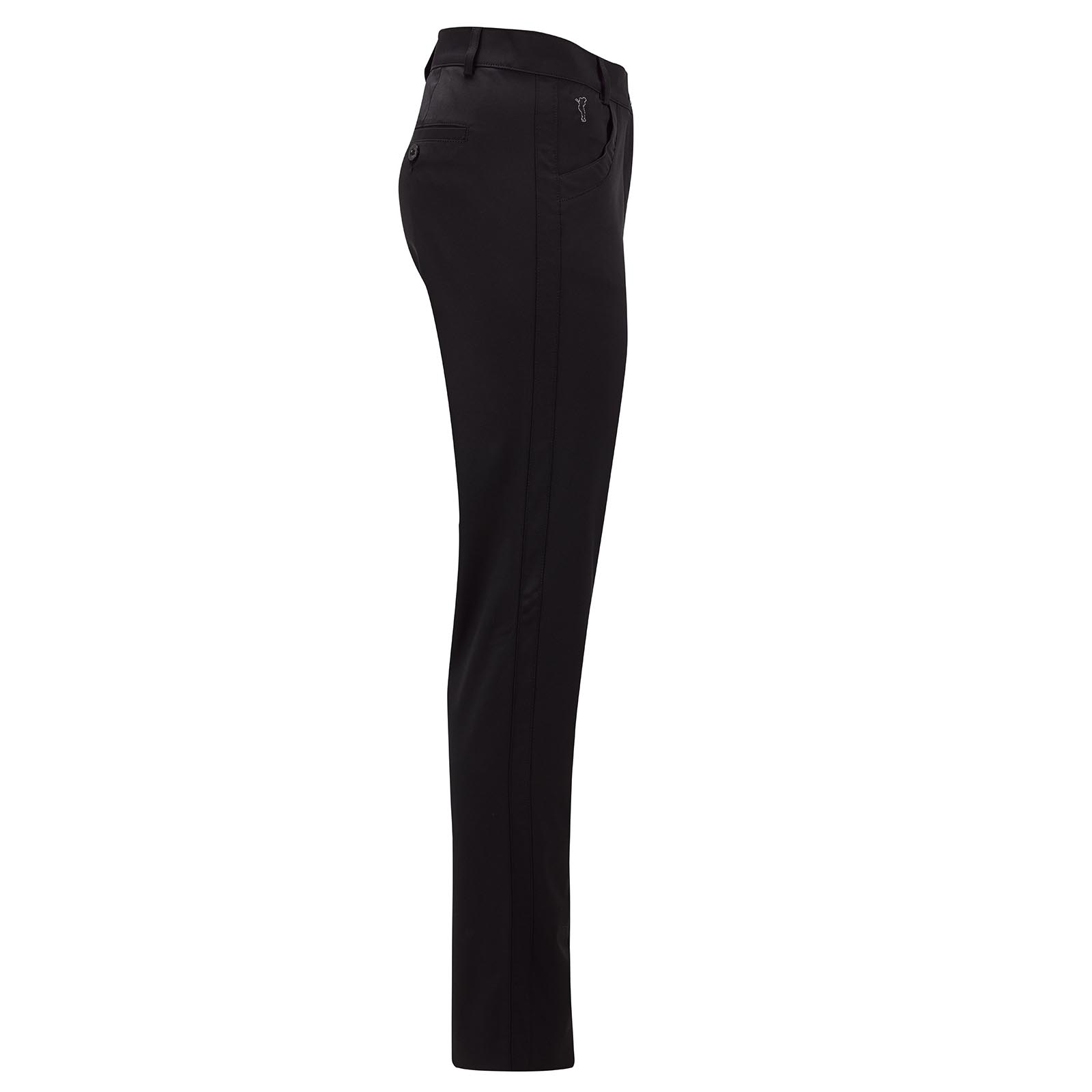 Dame-7/8-bukser af stretchmateriale med let glans og solbeskyttelse