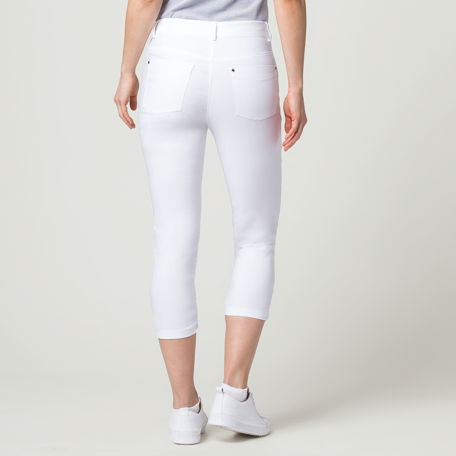 Pantalon corsaire pour femme en tissu Stretch déperlant anti-UV