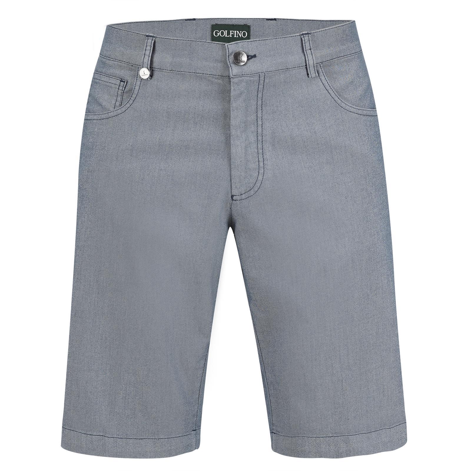 Bermuda pour homme en matériau Stretch de style cinq poches