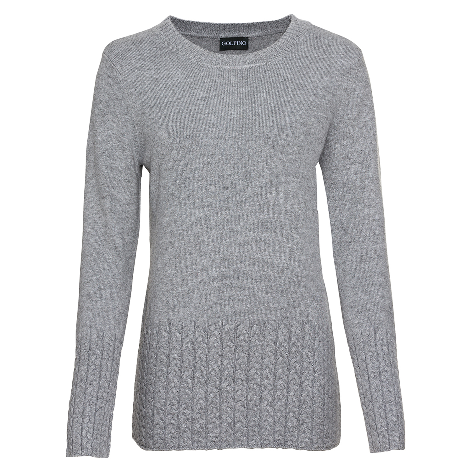 Cosy ladies' knitted sweater 