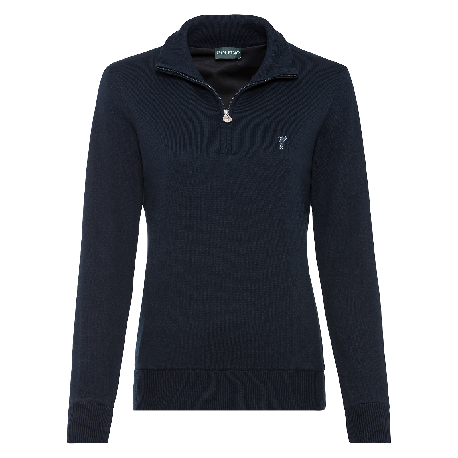 Ladies' sweater made of breathable knitted windstopper fabric 