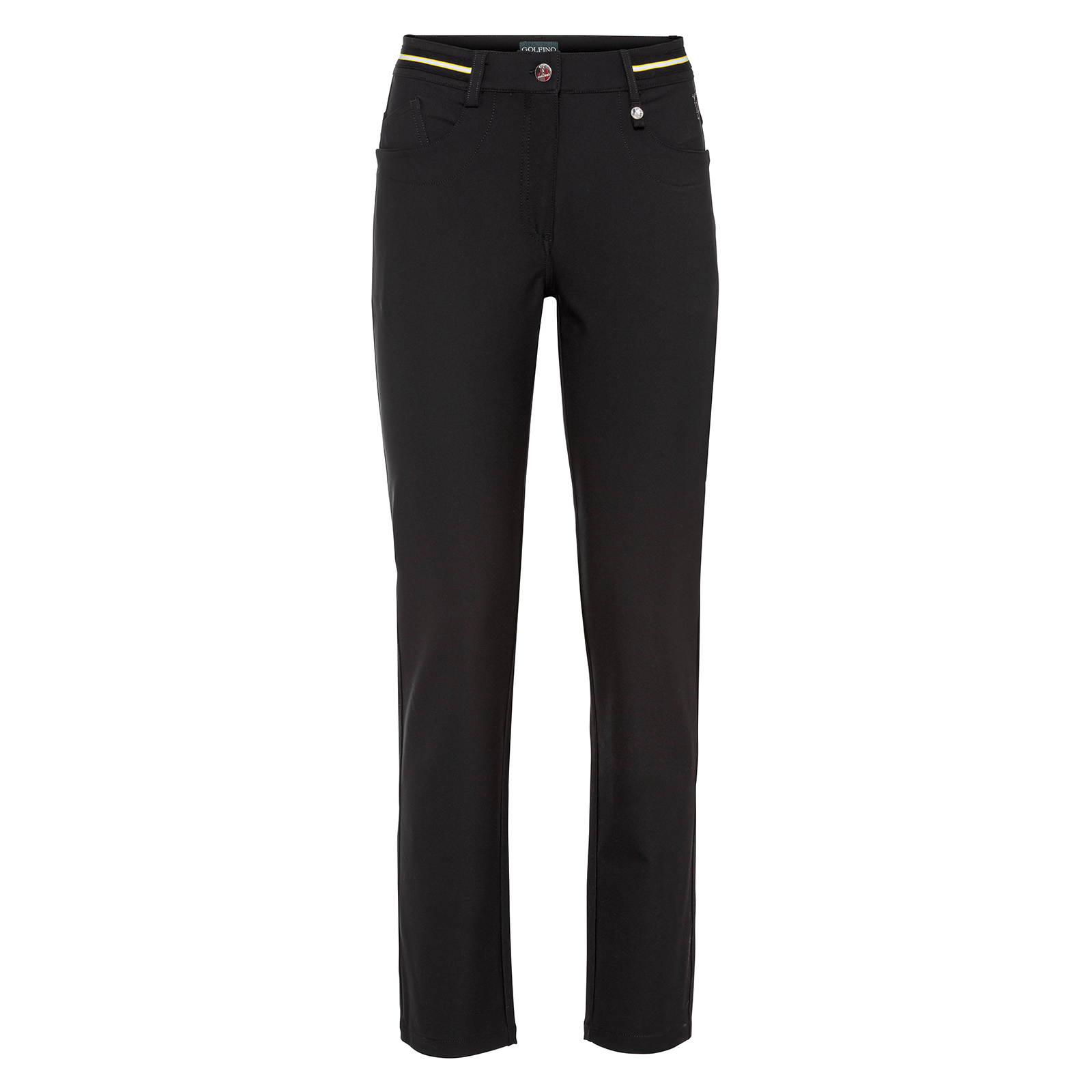 Ladies' Slim Fit trousers made from water-repellent material 