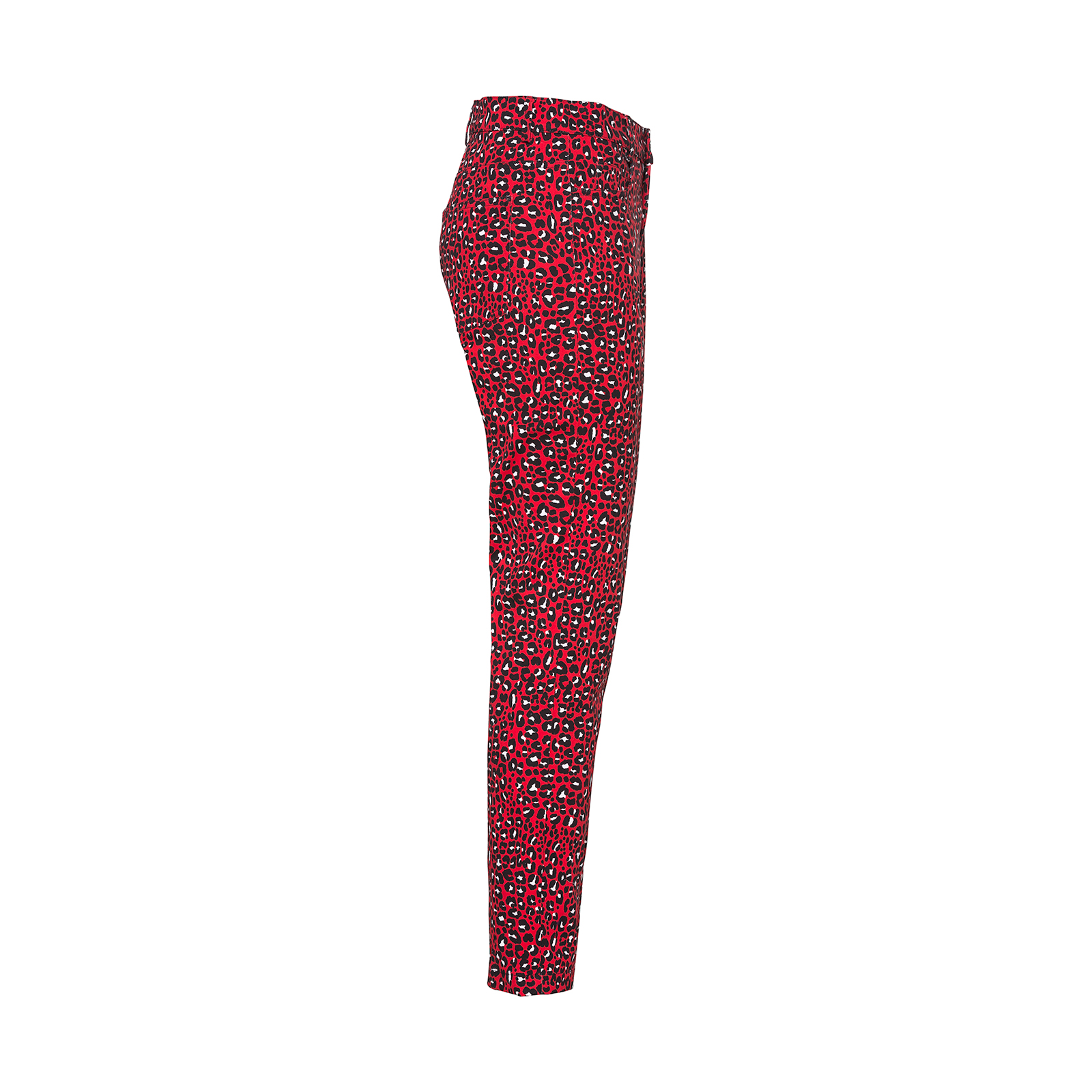 Pantalon de golf 7/8 élastique avec fibres Stretch de style léopard