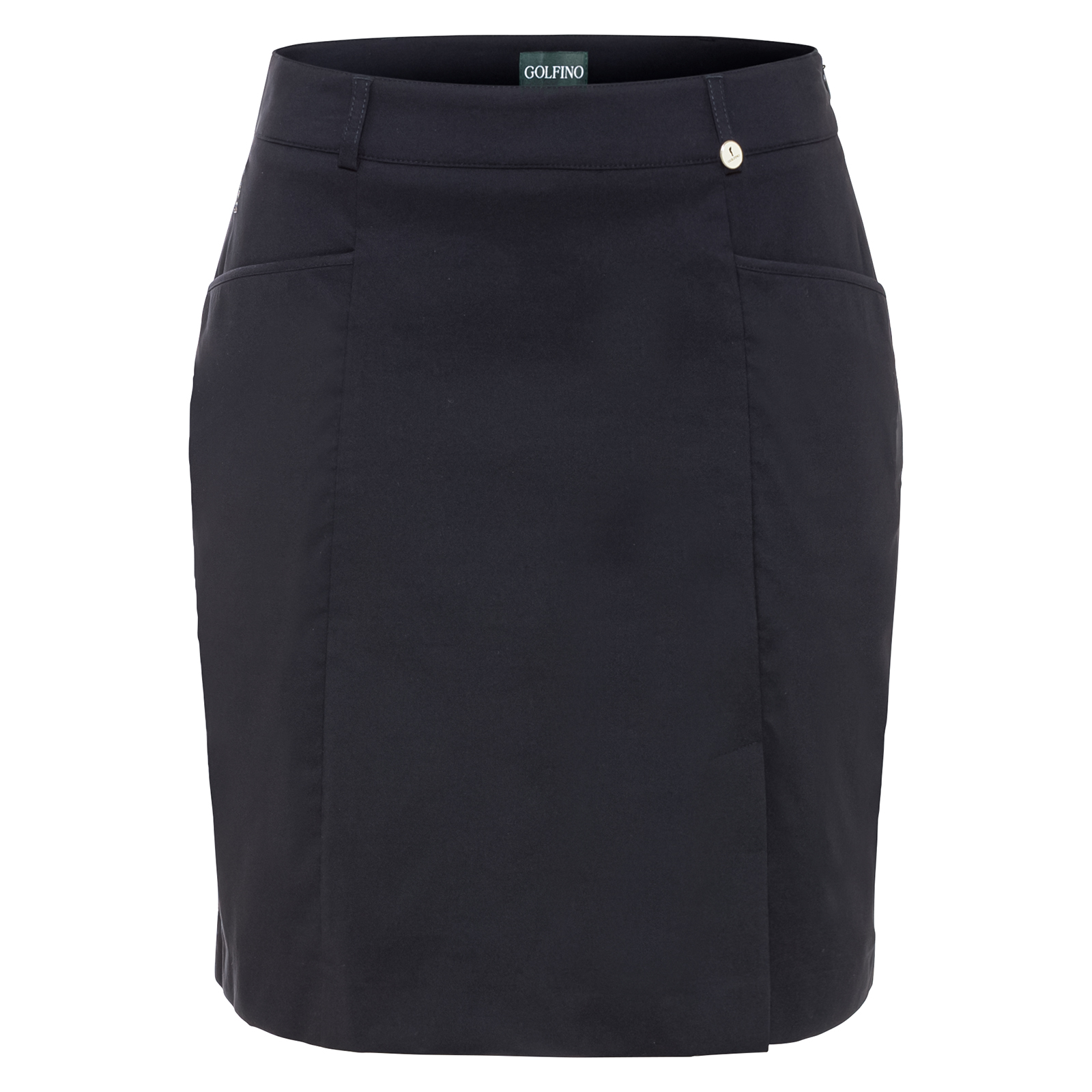 Ladies' skort made from stretch material with sun protection function