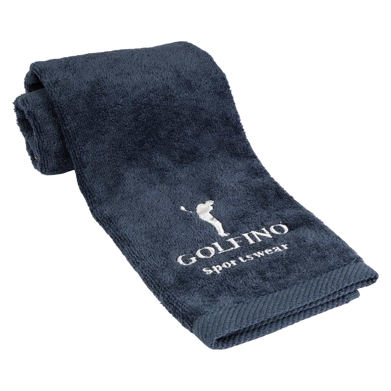 Absorbent golf towel for clubs and equipment