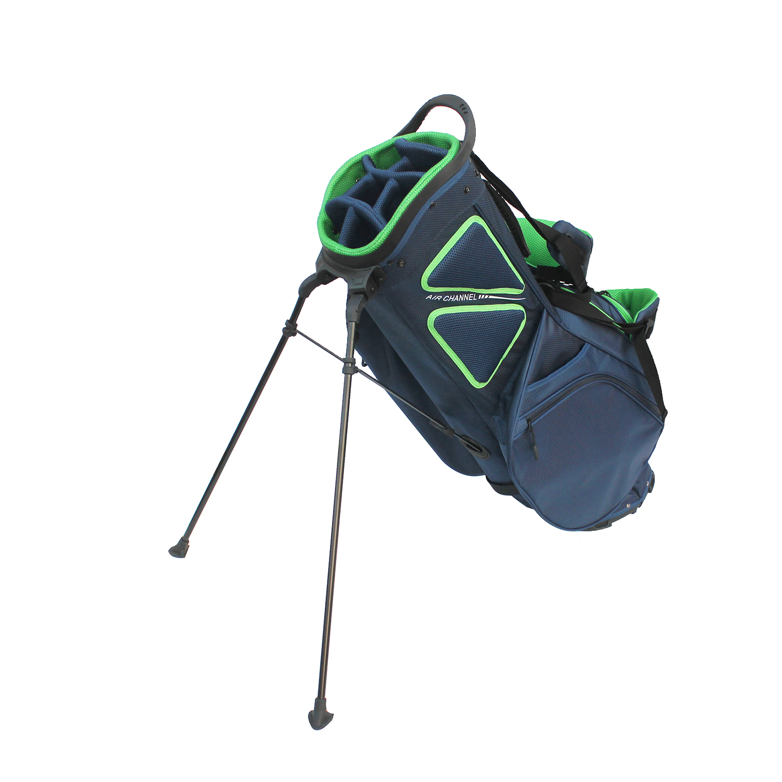 Stand bag with a sporty design