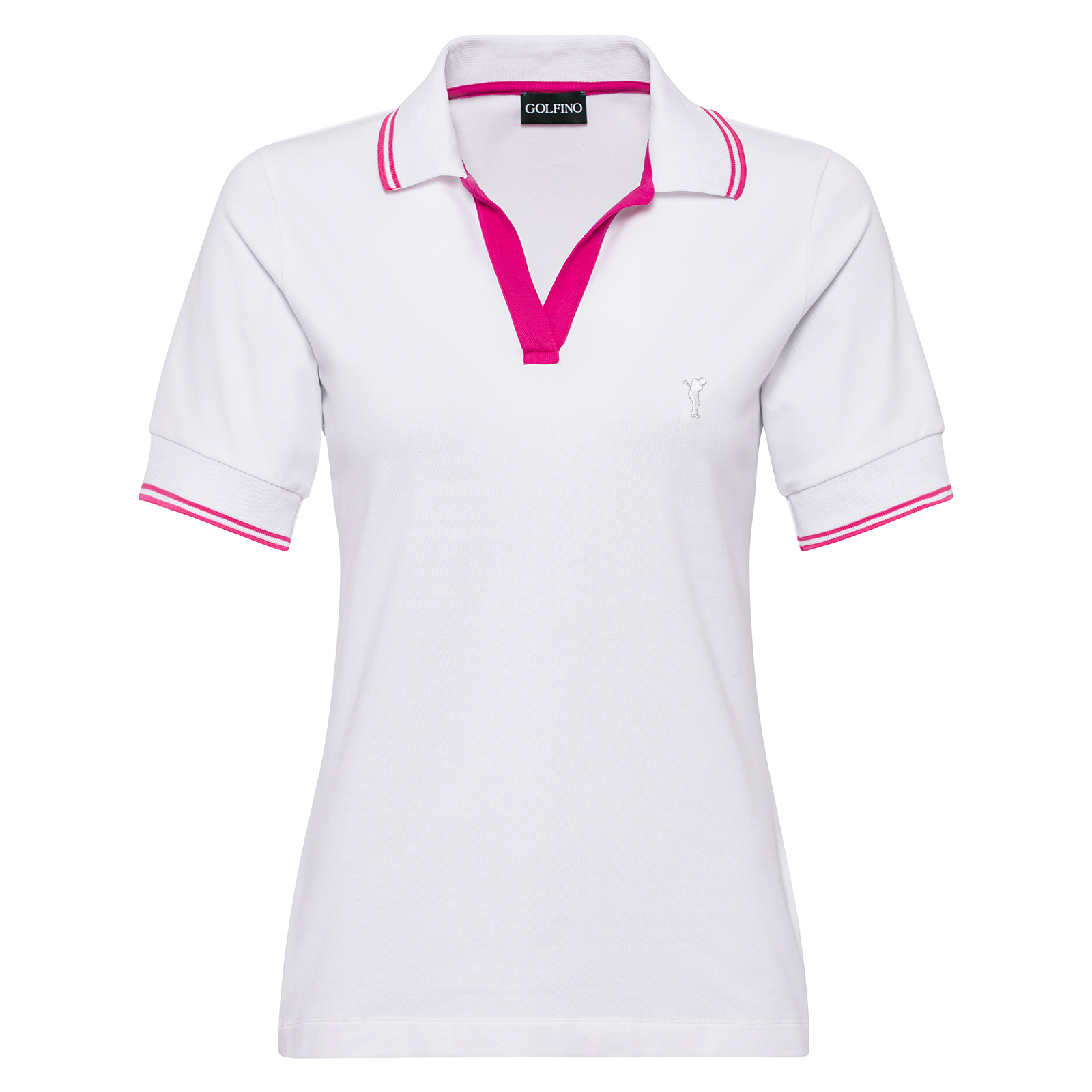 Ladies' golf shirt with sun protection 