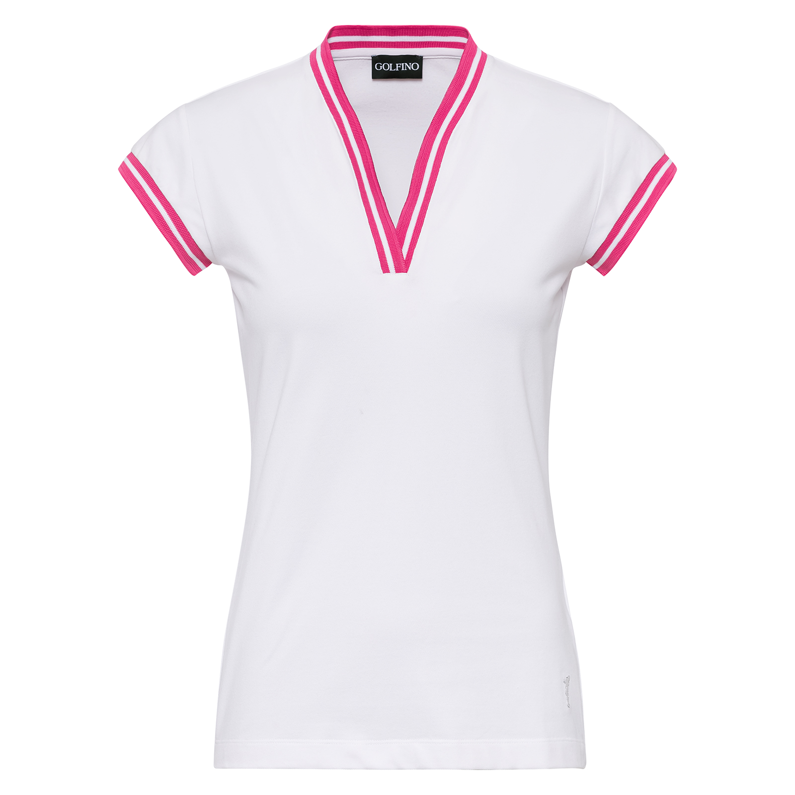 T-shirt de golf avec protection anti-UV pour femmes