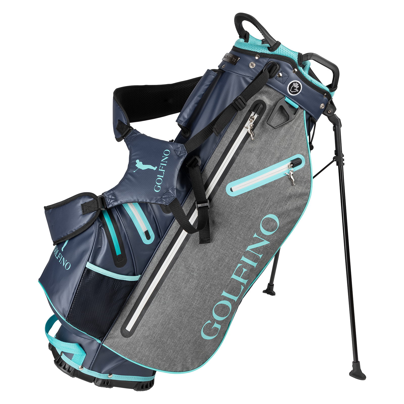 Cleverly devised golf stand bag 