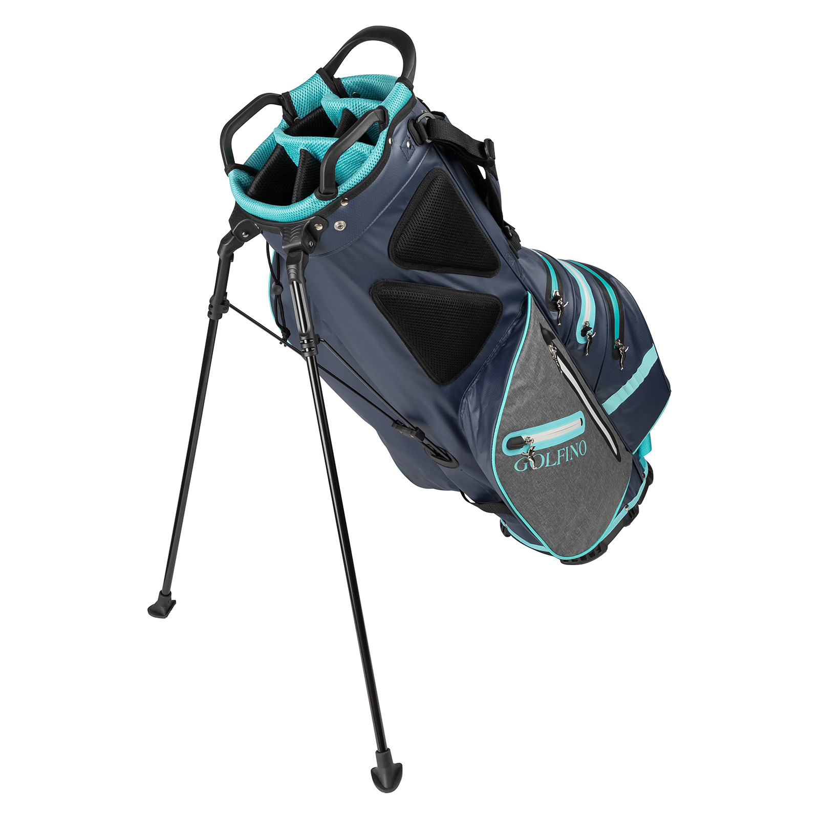 Cleverly devised golf stand bag