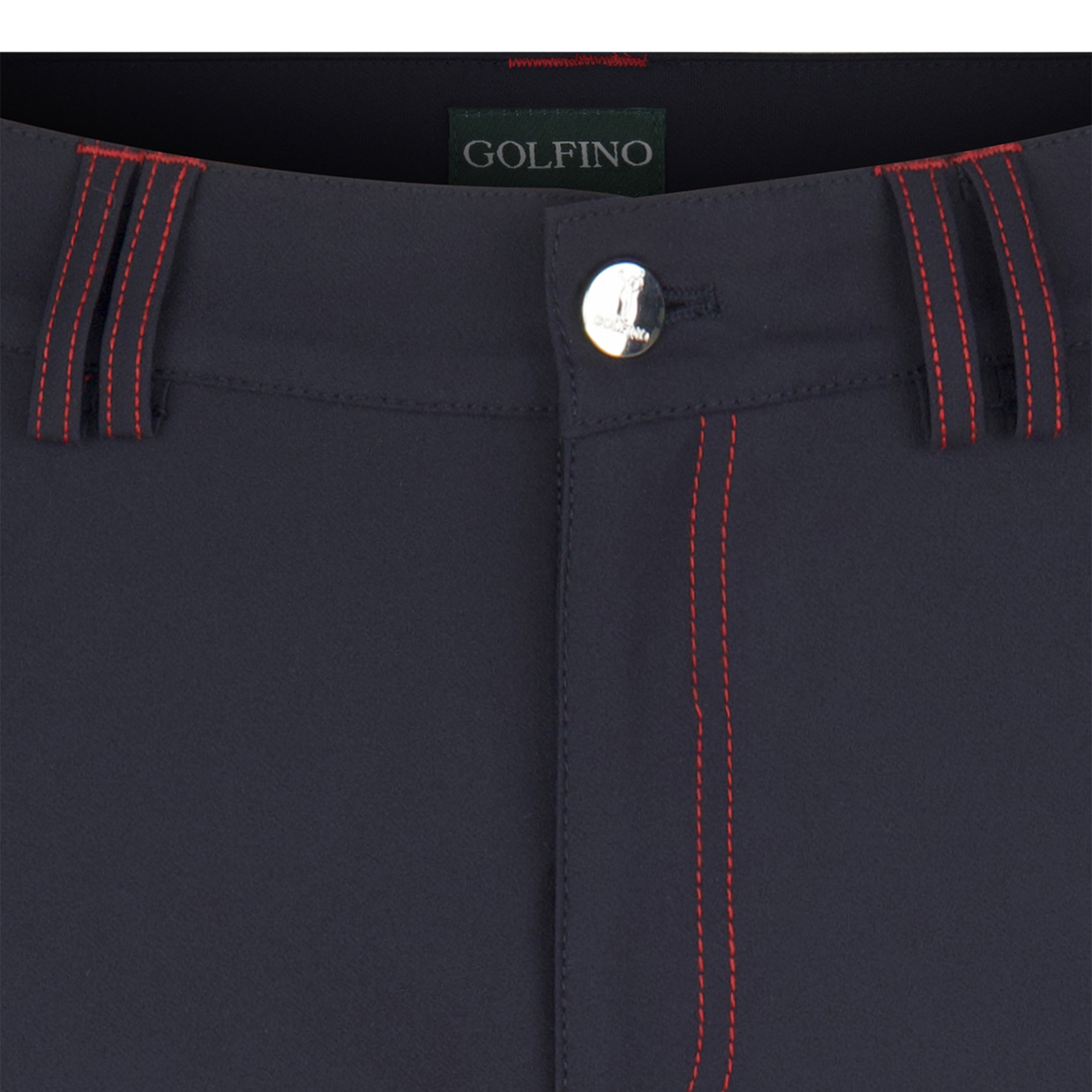 Wasserabweisende Slim Fit Golf Hose für Damen in Jeans Optik