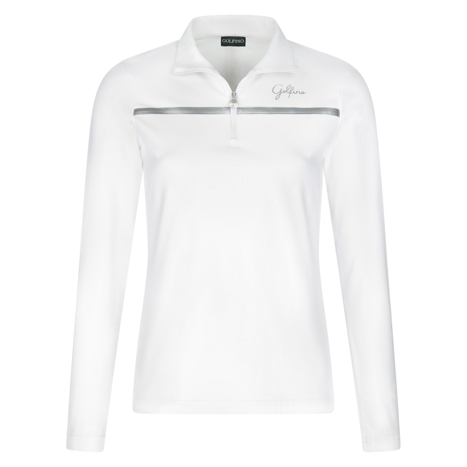 Vochtafvoerend golfshirt met lange mouwen en Cold Protection voor dames