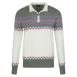 Preview: Ladies' high-quality knitted golf troyer with cashmere