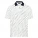 Vorschau: Attractively patterned men's golf polo shirt with stretch function